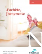 Brochure : j'achète, j'emprunte un bien immobilier, un crédit en Belgique